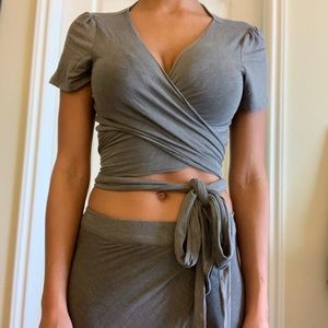 Wrap Crop Top